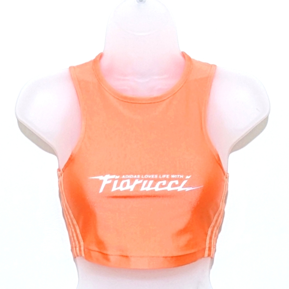 Adidas x Fiorucci | Cropped Top | Yoga | Streetwear | NEW | Blokecore | Gorpcore